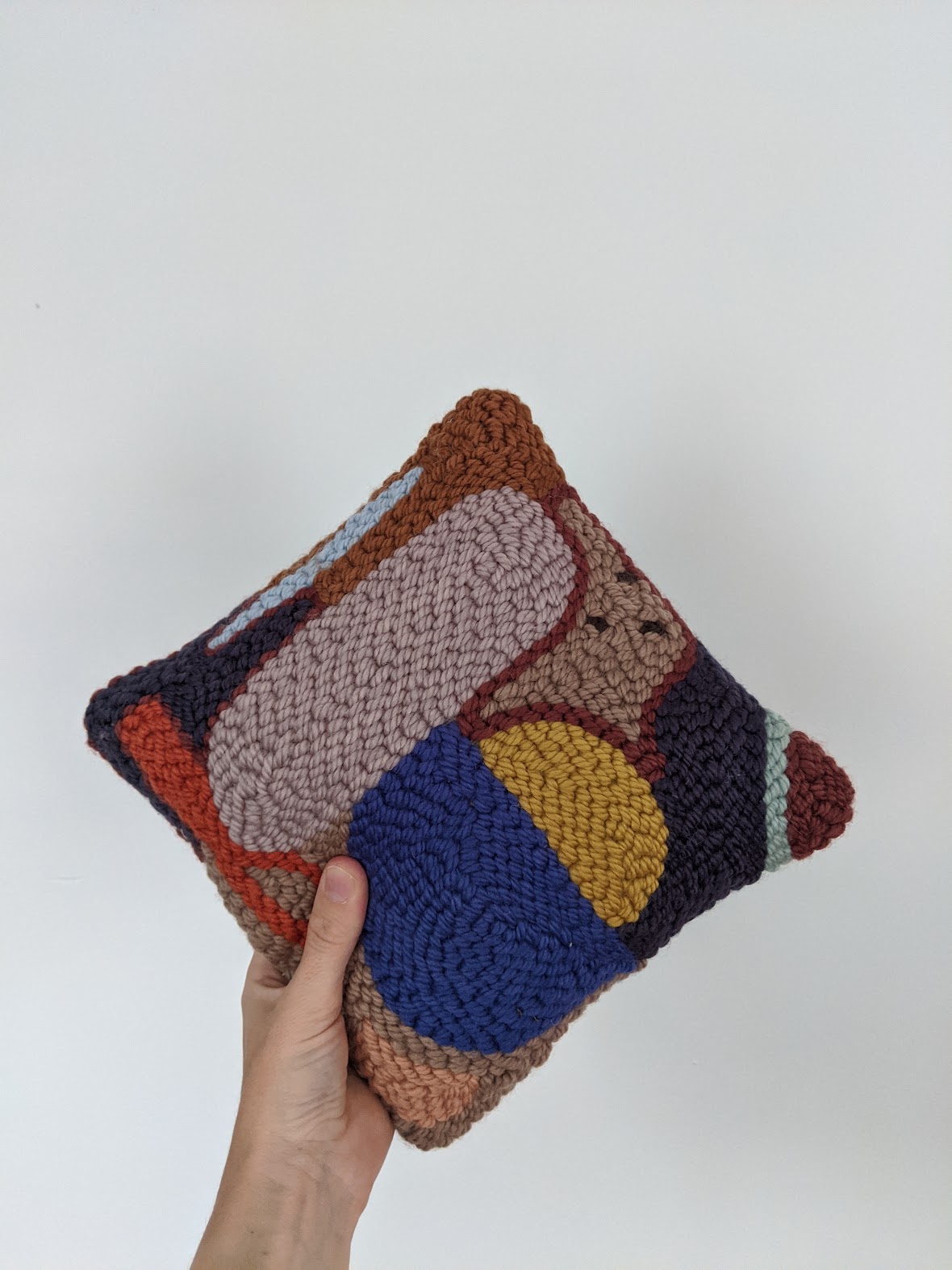 Modern Punch Needle Pillow Workshop with Local Artist Daisy McClellan